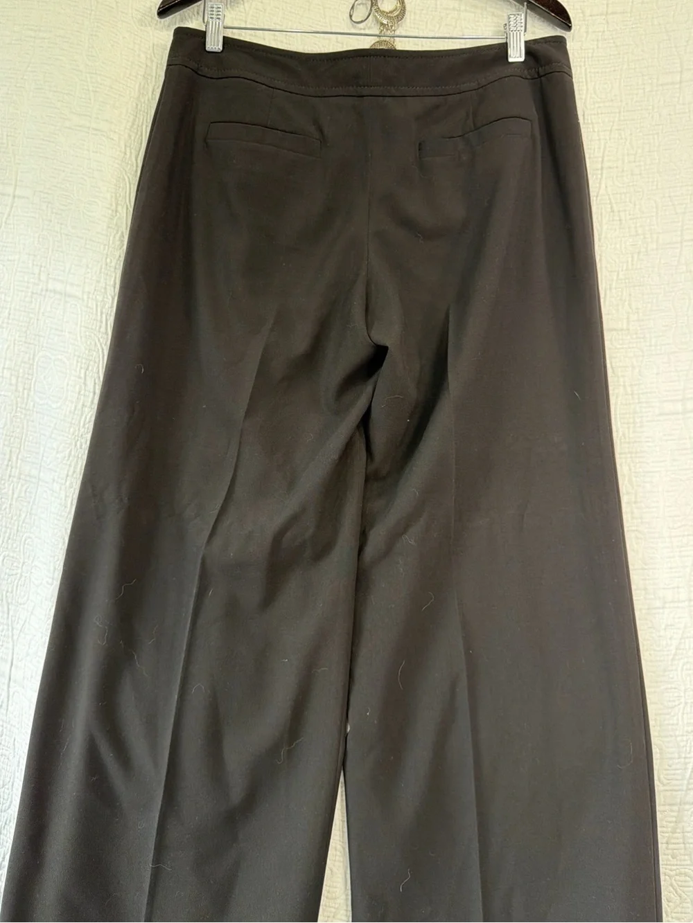 The Limited Cassidy Wide Leg Dress Pants Size 10 Black Trousers Slacks Office - Picture 11 of 16